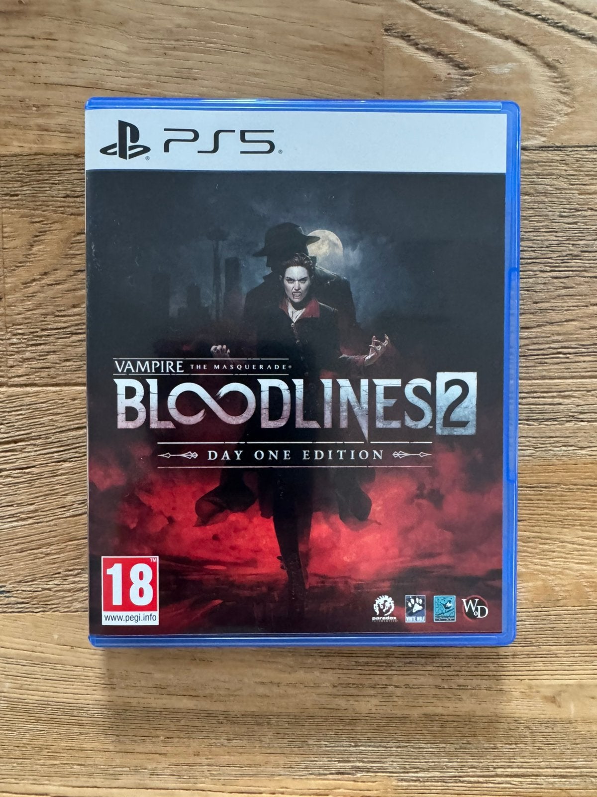 Vampire Masquerade Bloodlines 2 ps5 incl bonus content!, Ophalen of Verzenden, Zo goed als nieuw