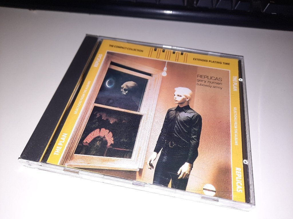 CD Gary Numan + Tubeway Army ‎– Replicas • The Plan, Ophalen, Zo goed als nieuw, Poprock