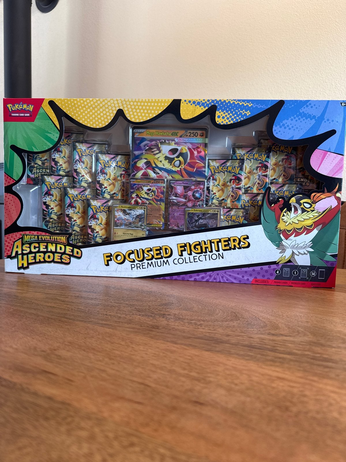 Pokémon TCG: Mega Evolution Ascended Heroes Focused Fighters, Ophalen of Verzenden, Nieuw, Overige typen