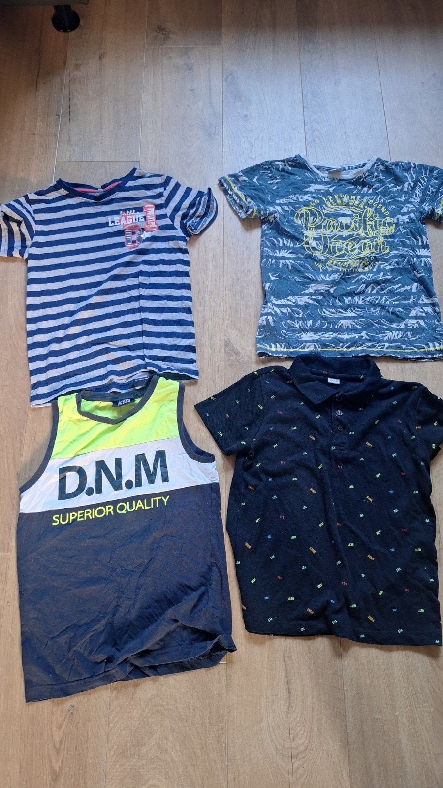 Jongenskleding pakket - 4 shirts maat 134/140, Kinderen en Baby's, Kinderkleding | Maat 140, Ophalen, Oranjaa, Nieuw, Shirt of Longsleeve