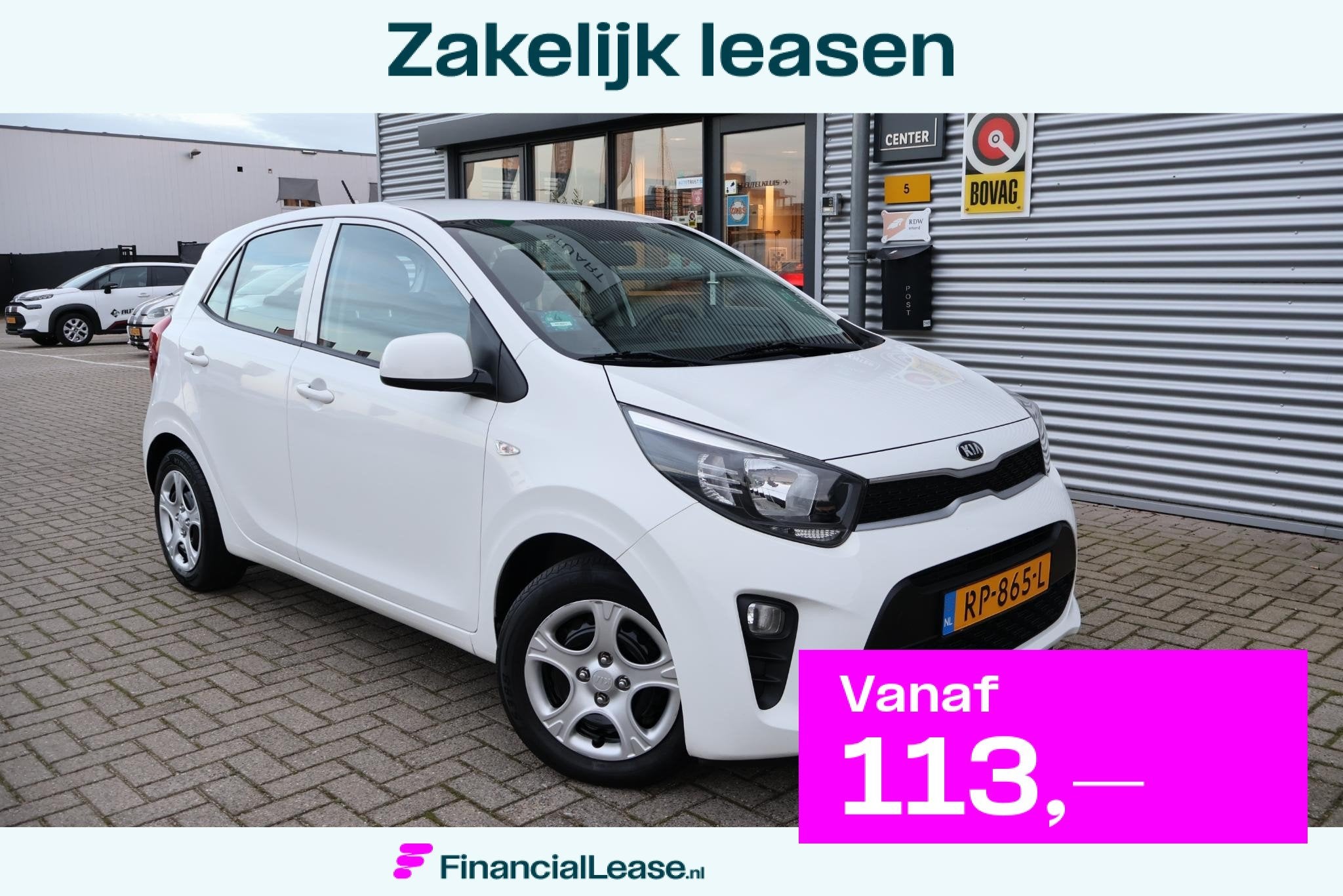 Kia Picanto 1.0 EconomyPlusLine 1e Eigenaar | Dealer Onderh, Voorwielaandrijving, Stof, Gebruikt, Euro 6