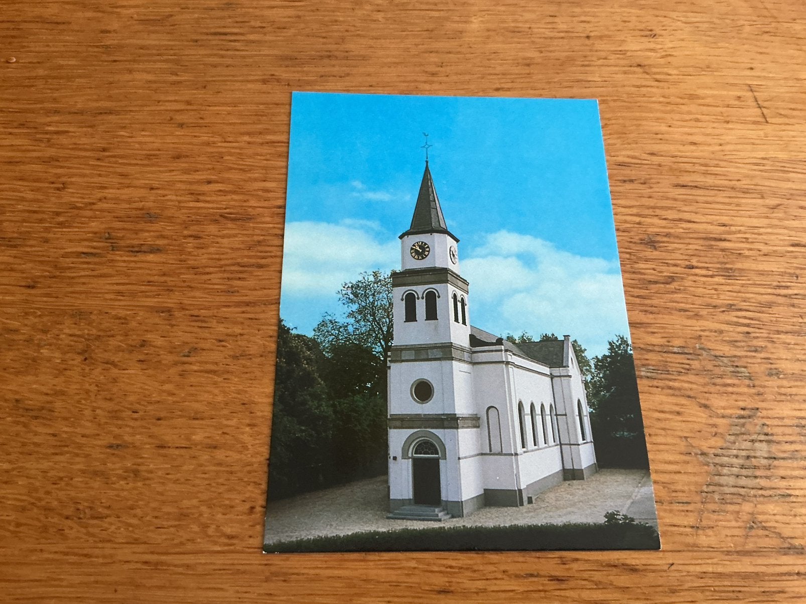C3449 Waardenburg kerk, Verzamelen, Ansichtkaarten | Nederland, Ophalen of Verzenden