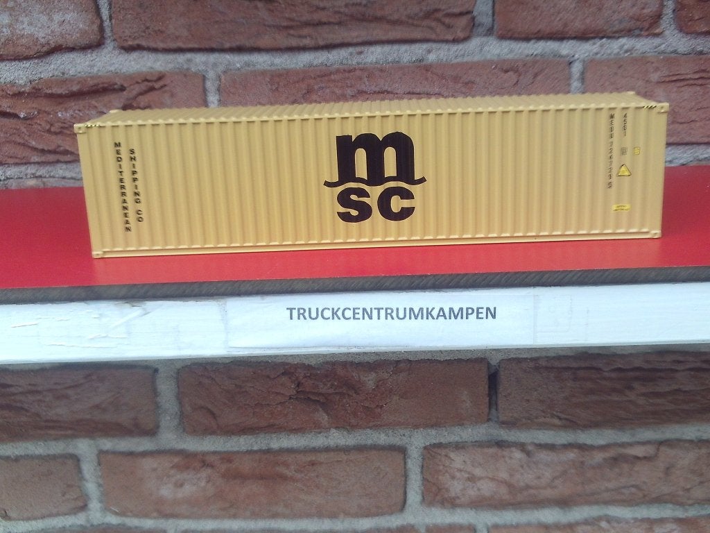 Tekno  40  FT  Container  van   M.S.C.