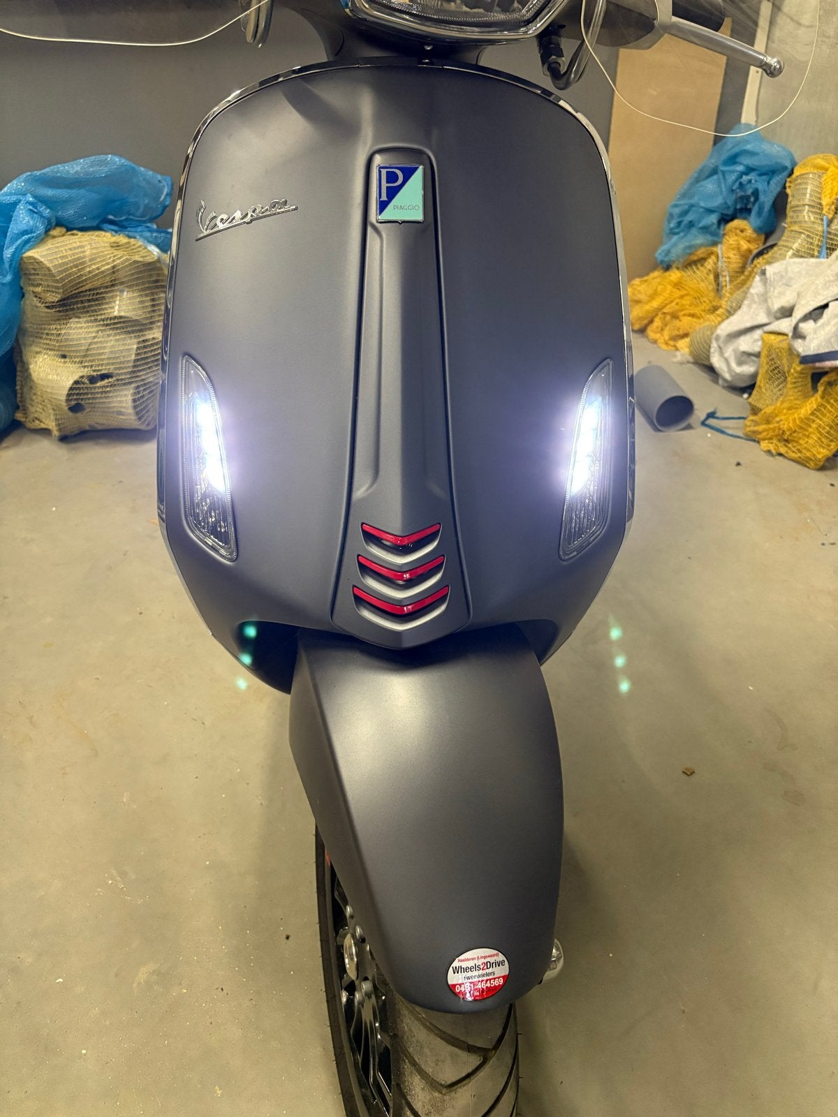 Vespa Sprint 50 4T - Zo goed als nieuw, lage kilometerstand, Ophalen, Vespa S, Zo goed als nieuw, Benzine