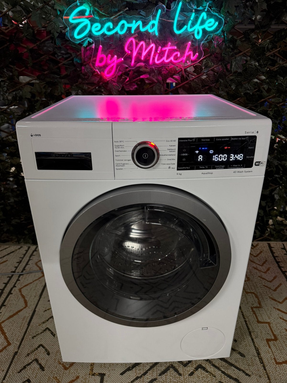 Bosch Serie 8 WiFi 9kg i-Dos Wasmachine (Gratis Bezorgen)