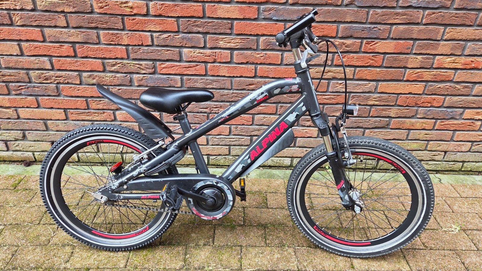 Nette 20 inch Alpina Trial jongensfiets, Ophalen, Terugtraprem, Gebruikt, Batavus Snake Alpina Trial Yabber cube bulls loekie sparta