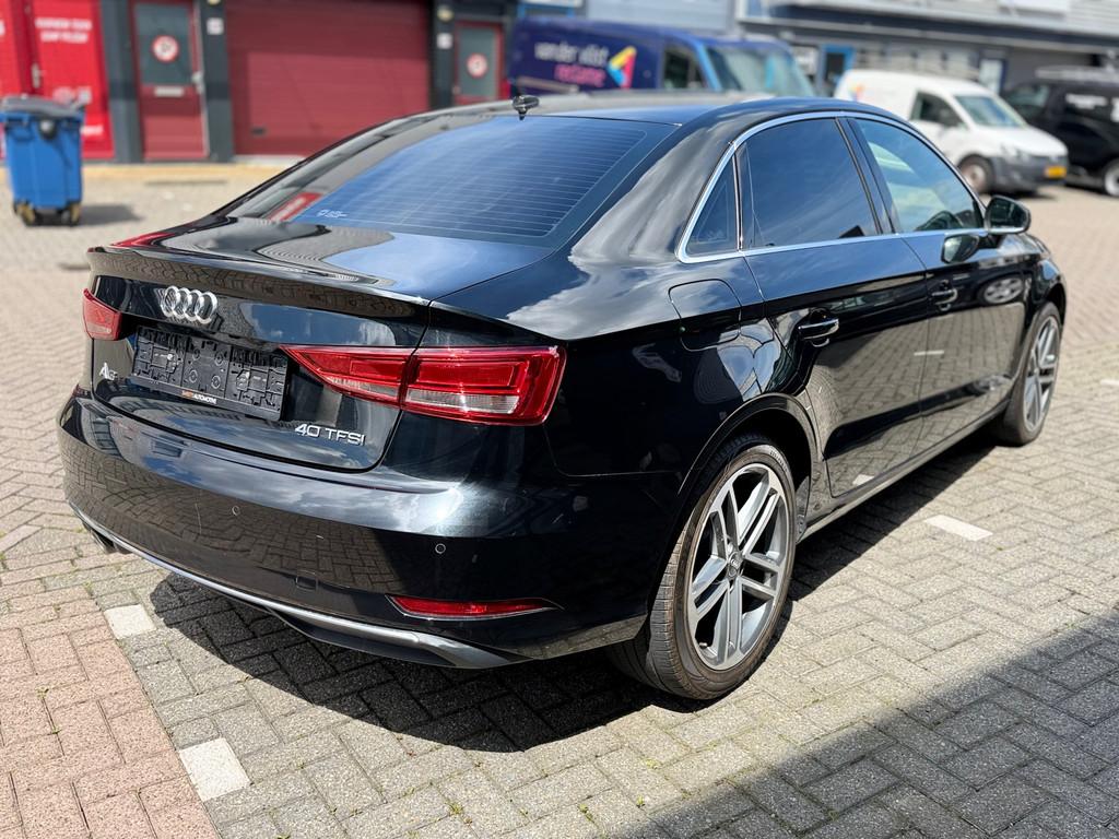 Audi A3 Limousine 30 TFSI Sport, 1998 cc, Zwart, Leder, Bedrijf