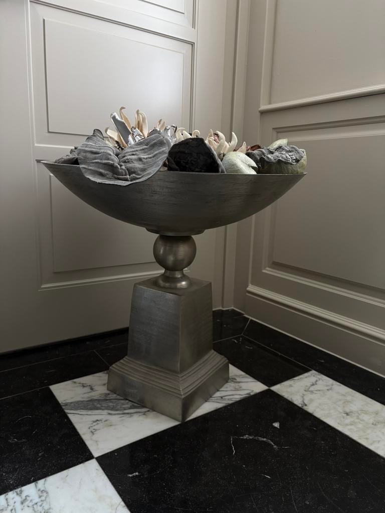 Bloemen pot voor binnen +/- 50/50, Rond, Binnen, Ophalen of Verzenden, Zo goed als nieuw