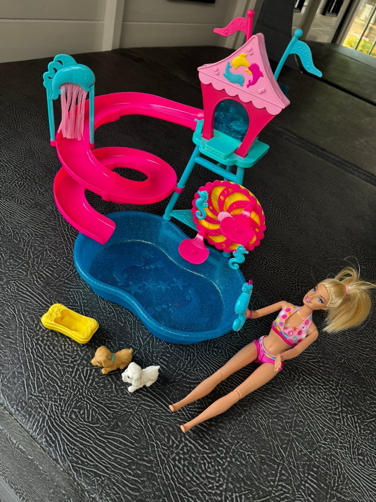 Barbie water puppy park, Ophalen of Verzenden, Gebruikt, Barbie