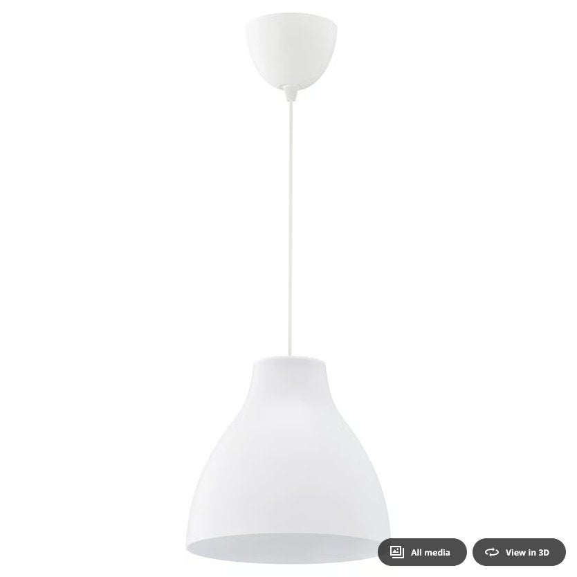 4 Nieuwe Ikea Melodi hanglampen, Ophalen, Nieuw, Kunststof, E27 (groot)