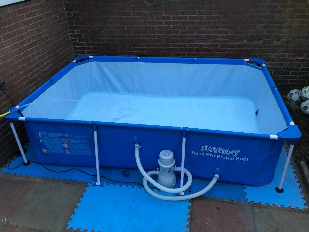 Zwembad Bestway Steel Pro 2.6x1.7x0.6 (2300L) Complete set, Tuin en Terras, Zwembaden, Ophalen, Minder dan 80 cm, Opzetzwembad