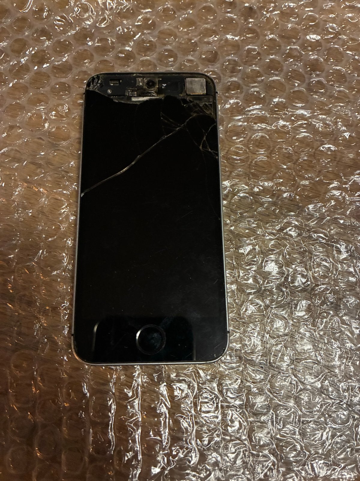 Defecte iPhone 5S - Voor onderdelen of reparatie, Ophalen, Niet werkend, Grijs, Zonder abonnement