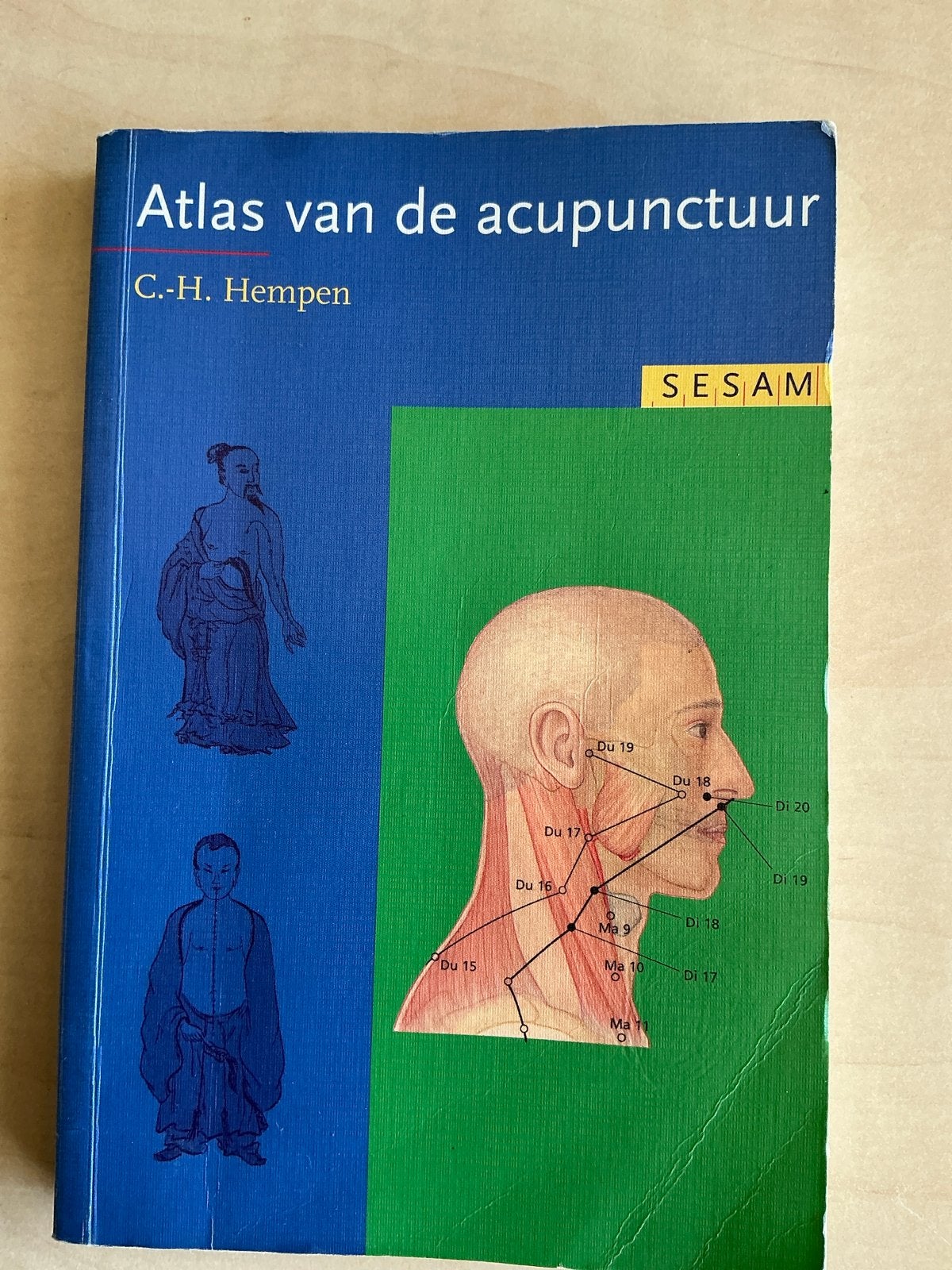 Atlas van de acupunctuur - C.-H. Hempen, Boeken, Ophalen of Verzenden, Gelezen, Kruiden en Alternatief