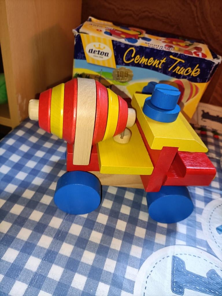 Nieuwe houten betonmolen met, Kinderen en Baby's, Ophalen of Verzenden