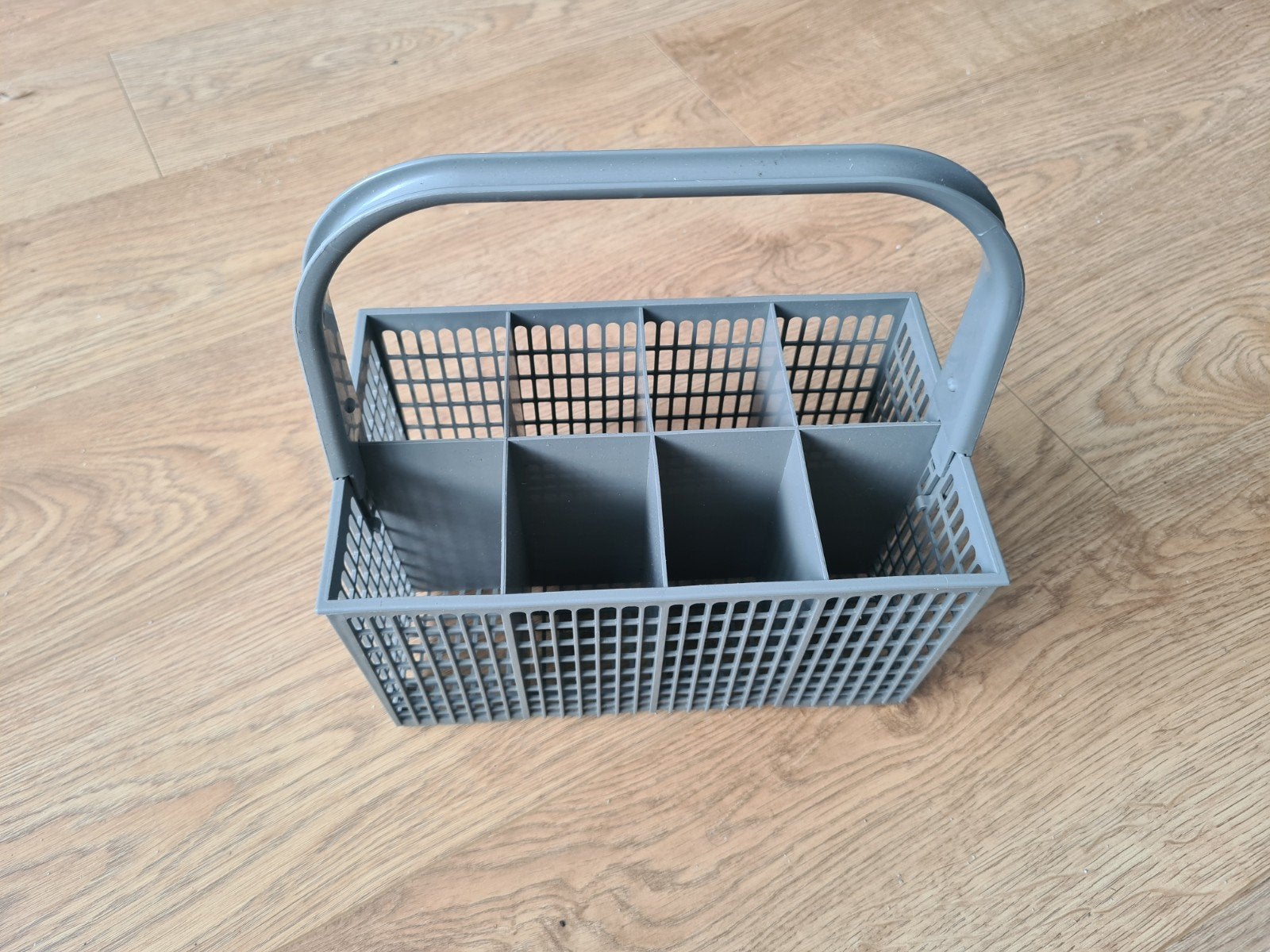 Bestekmand Vaatwasser Grijs - 8 Vakken, Overige typen, Kunststof, Ophalen of Verzenden, Zo goed als nieuw