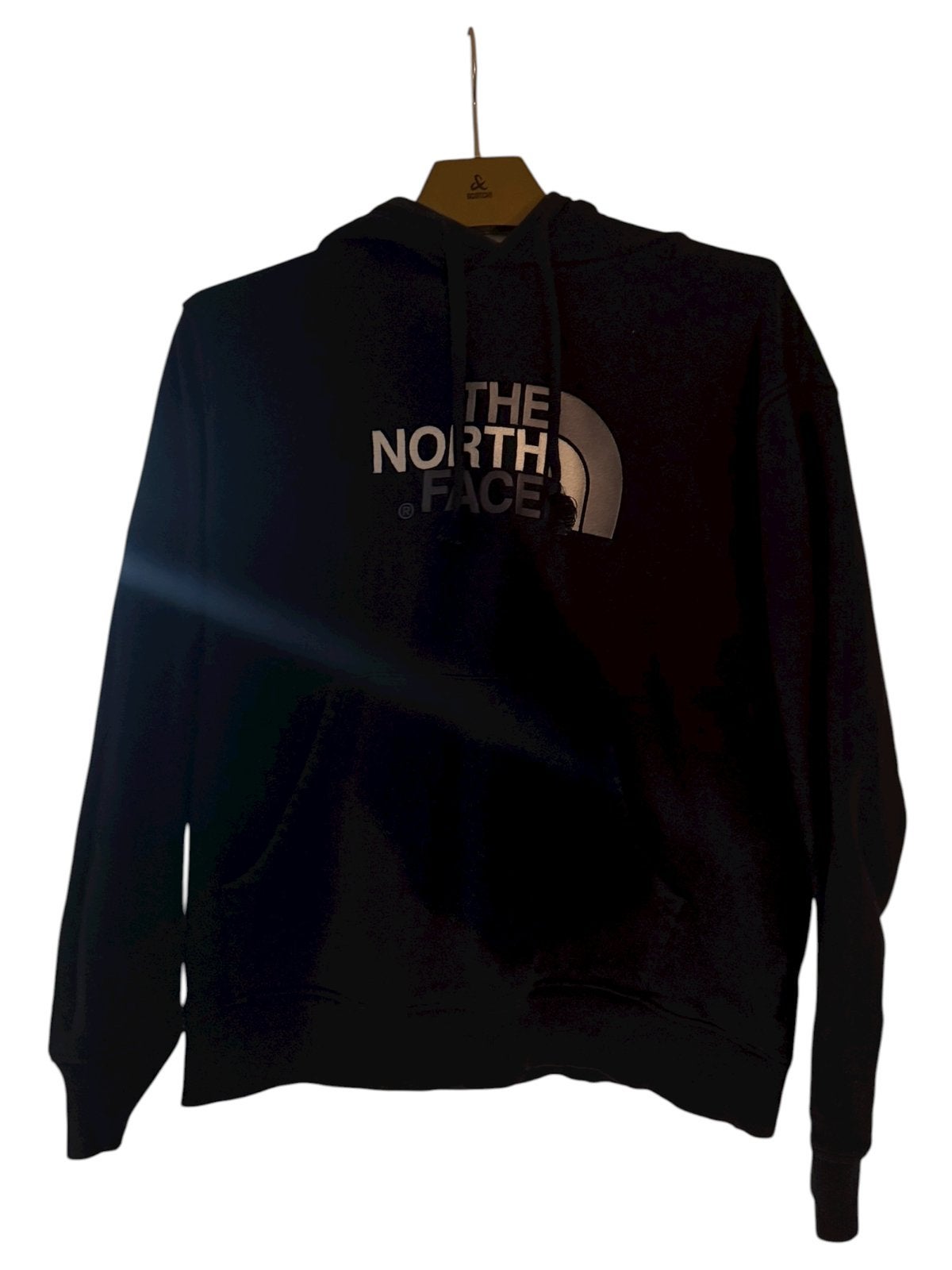 The North Face Hoodie – Zwart (Maat L), Ophalen of Verzenden, Gedragen, Maat 52/54 (L), Zwart