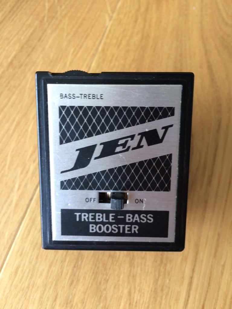 JEN / VOX Treble Bass Booster 1968, Verzenden, Gebruikt, Distortion, Overdrive of Fuzz