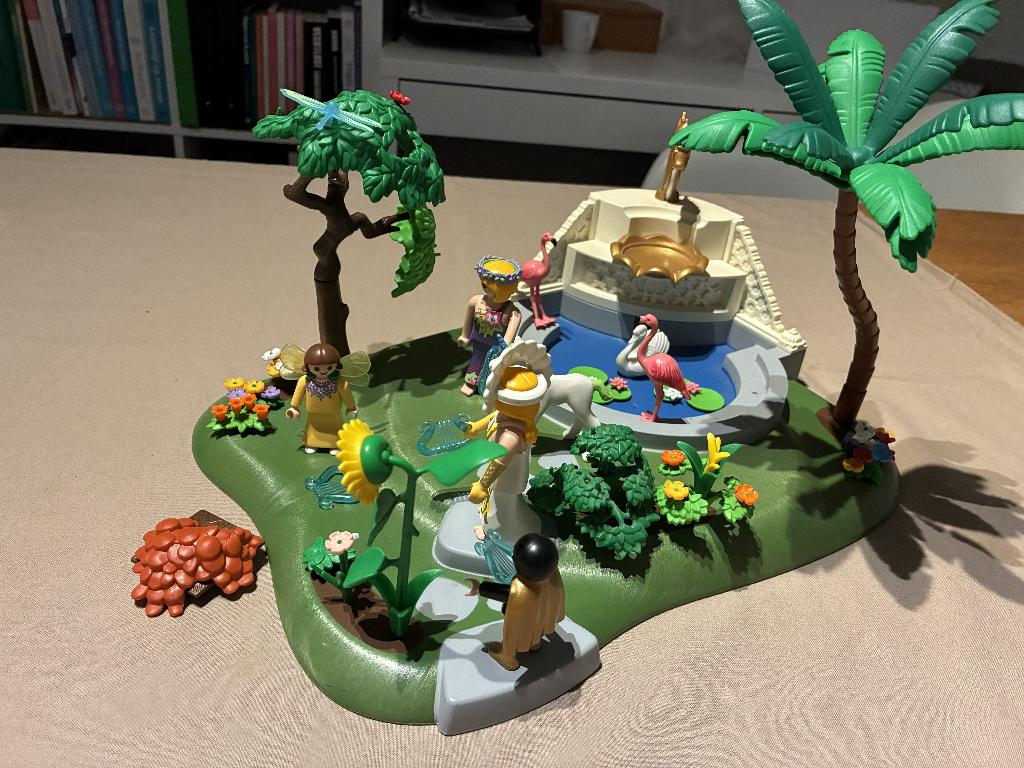 Grote elfentuin van Playmobil, Ophalen, Gebruikt