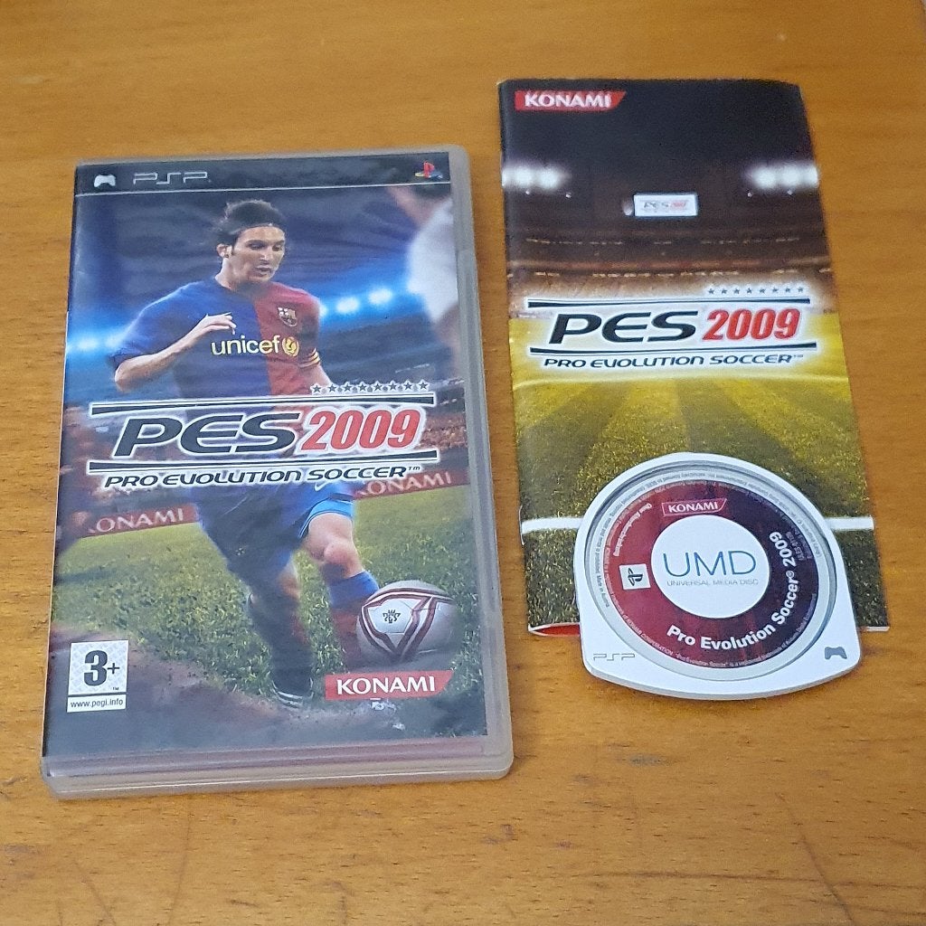 PSP | Pro Evolution Soccer 2009 / PES 09 / PES 2009, Spelcomputers en Games, Games | Sony PlayStation Portable, Gebruikt, Ophalen of Verzenden