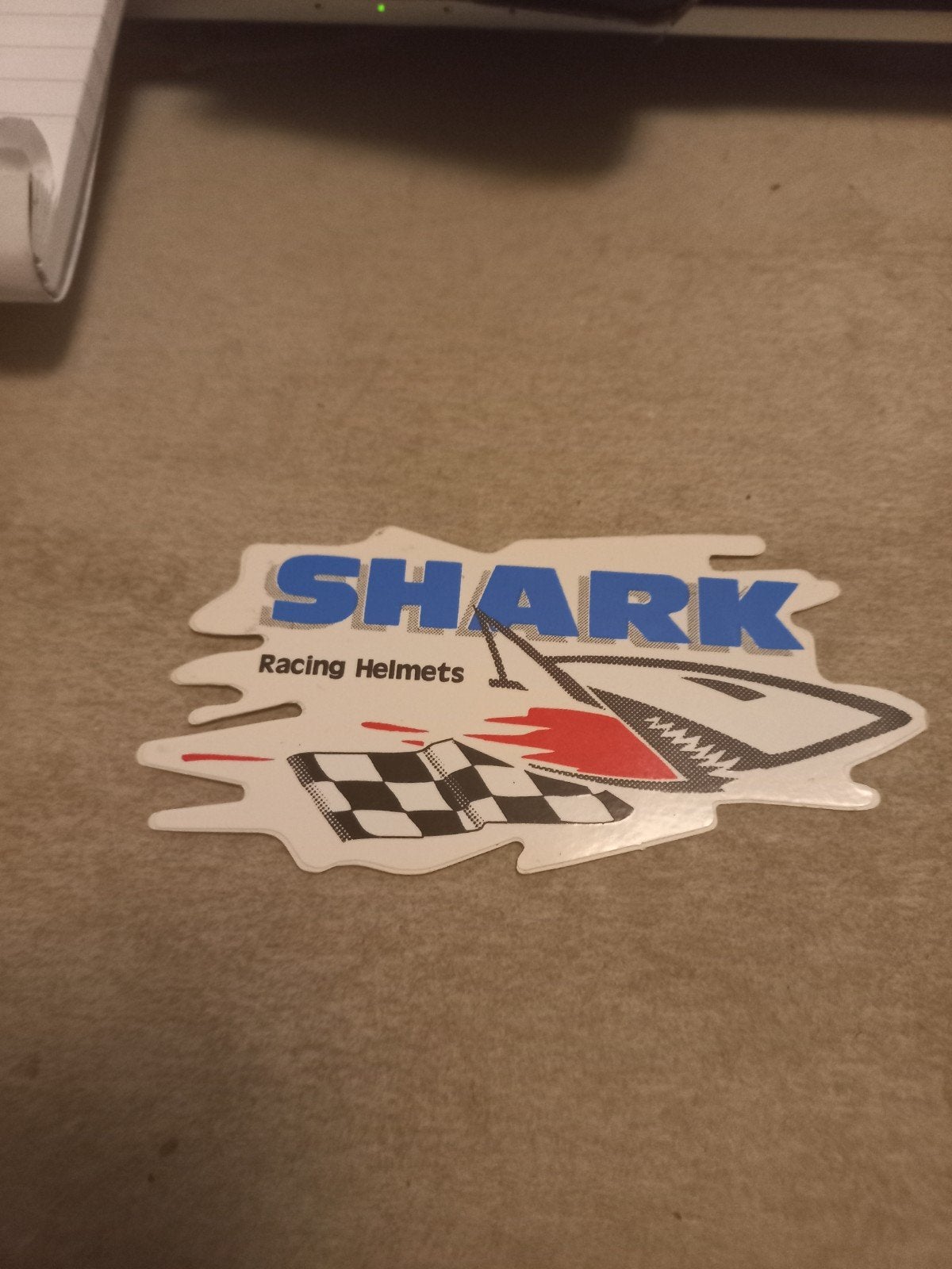 Shark Racing Helmets Sticker, Ophalen of Verzenden