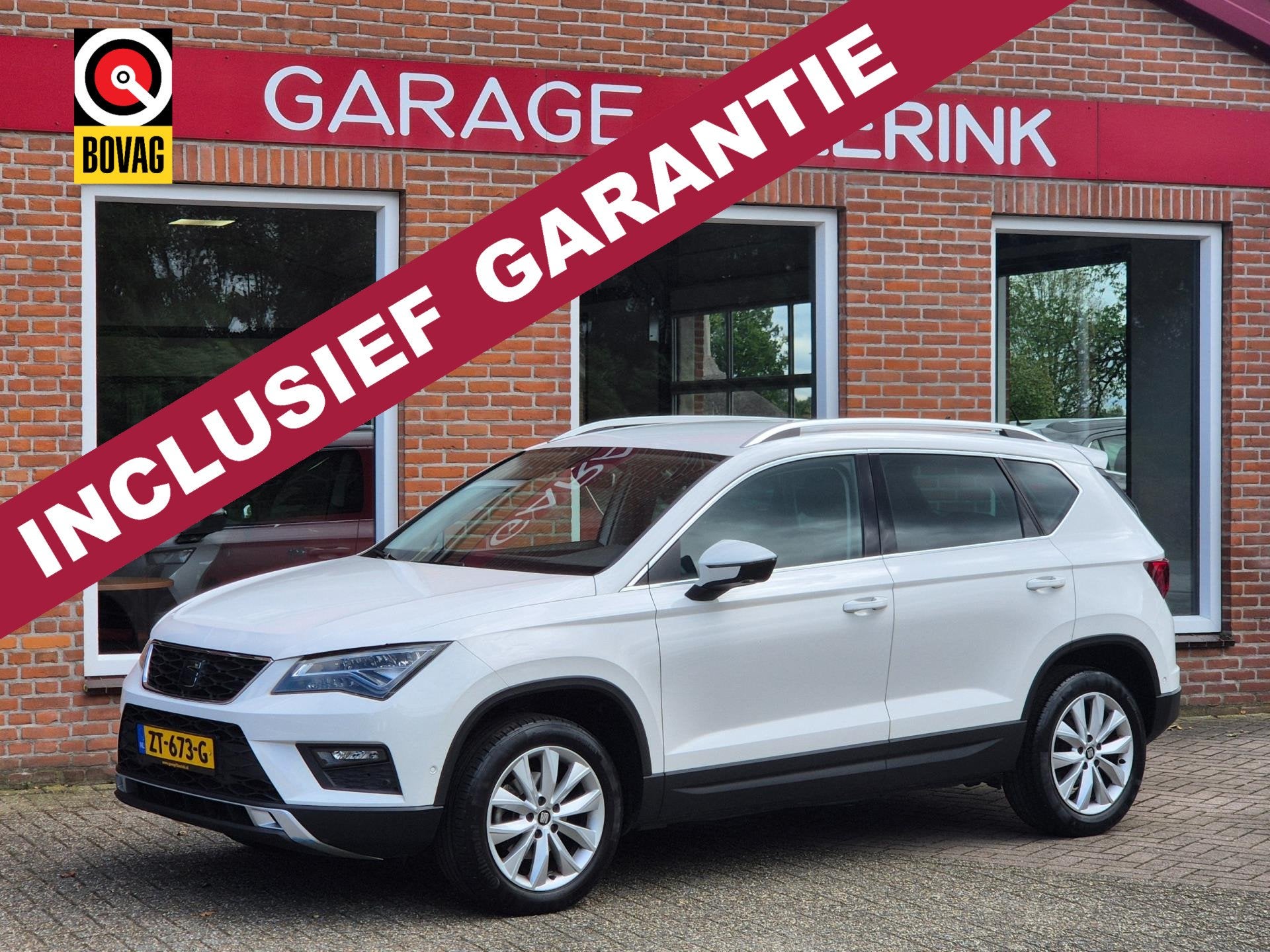 Seat Ateca 1.0 EcoTSI Style Business Intense 116PK 5drs clim, Auto's, Seat, Voorwielaandrijving, Dealer onderhouden, Gebruikt