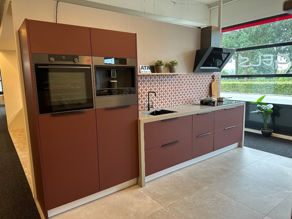 Showroomkeuken nog helemaal nieuw!, Ophalen, Nieuw, Enkelwandige keuken, Composiet