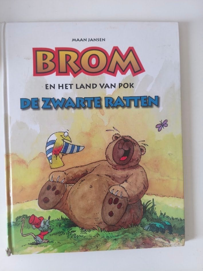 Brom en het land van Pok – De zwarte ratten boek, Boeken, Ophalen of Verzenden, Gelezen, Fictie algemeen