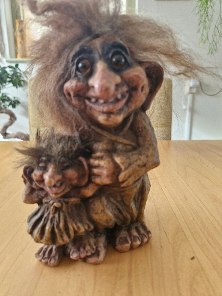 Noorse Troll, handgemaakt, nr.266, Ophalen of Verzenden, Zo goed als nieuw, Fantasy