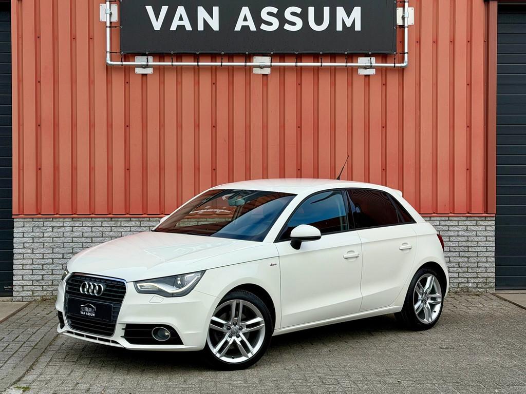 Audi A1 Sportback 1.4 TFSI S-Line Led PDC Stoelvw Navi AC BT, Auto's, Stof, Zwart, 4 cilinders, Bedrijf