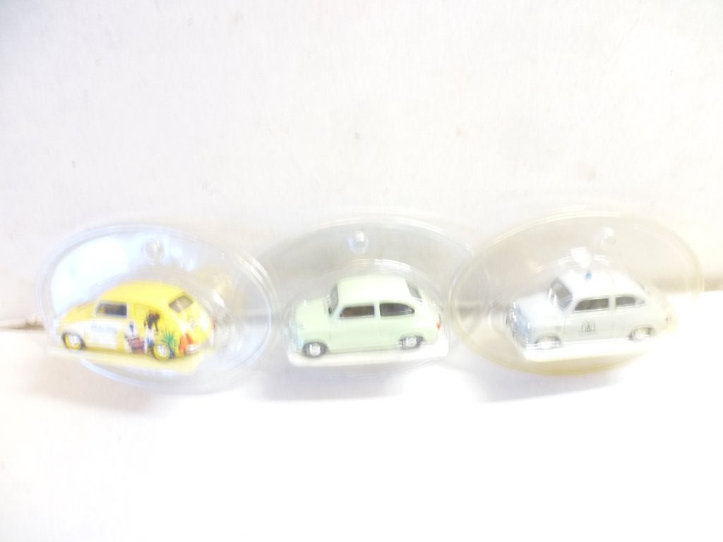 Solido Seat 3 stuks Cola Cao Policia Seat 600 1:43 modelauto, Ophalen of Verzenden, Nieuw, Auto, Solido