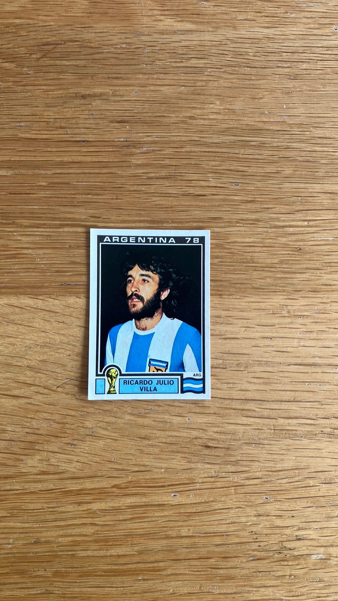 Panini Argentina ‘78, Ophalen of Verzenden, Zo goed als nieuw, Buitenlandse clubs, Poster, Plaatje of Sticker