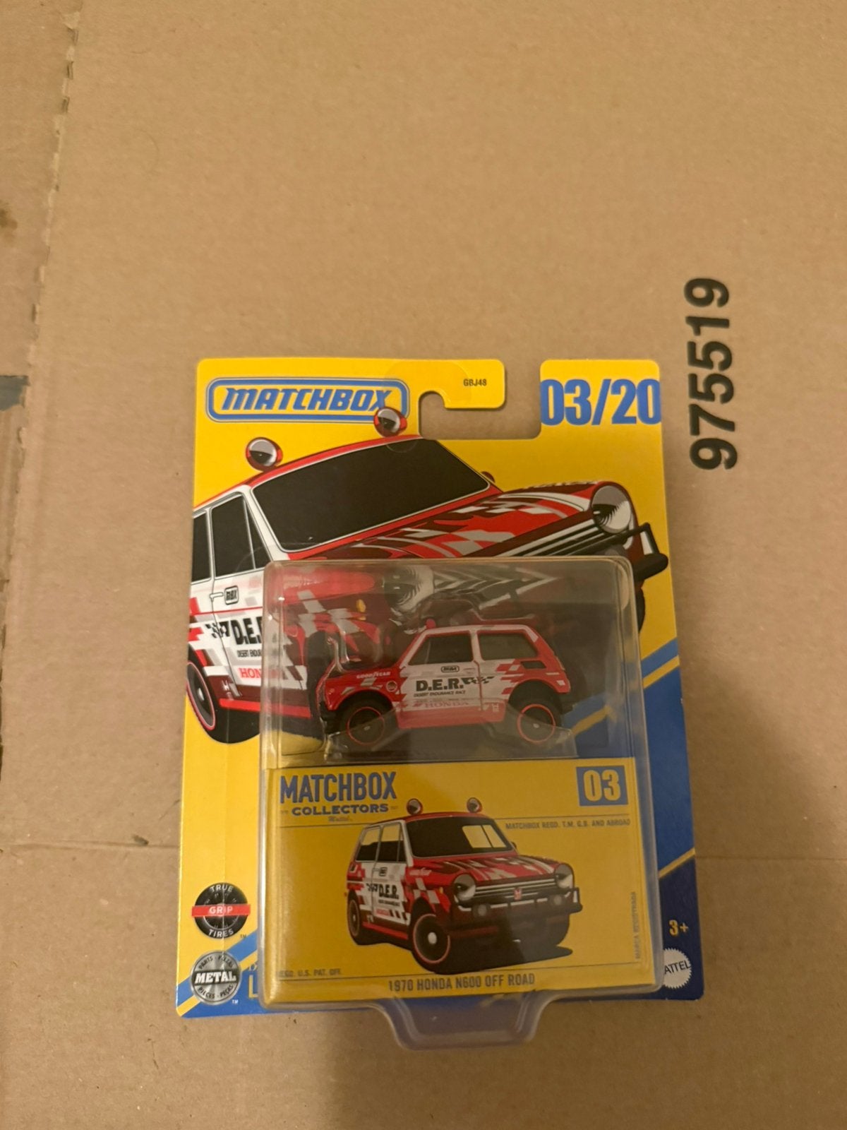 Matchbox Collectors Hona n600 (47), Ophalen of Verzenden, Zo goed als nieuw, Auto