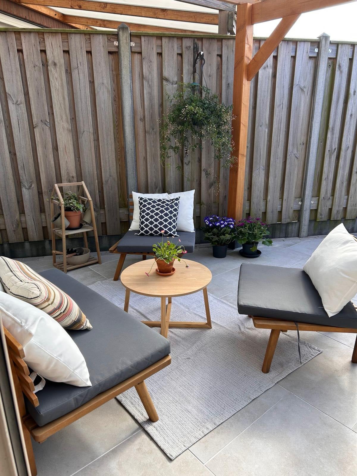 Tuin Loungeset, Ophalen, Zo goed als nieuw