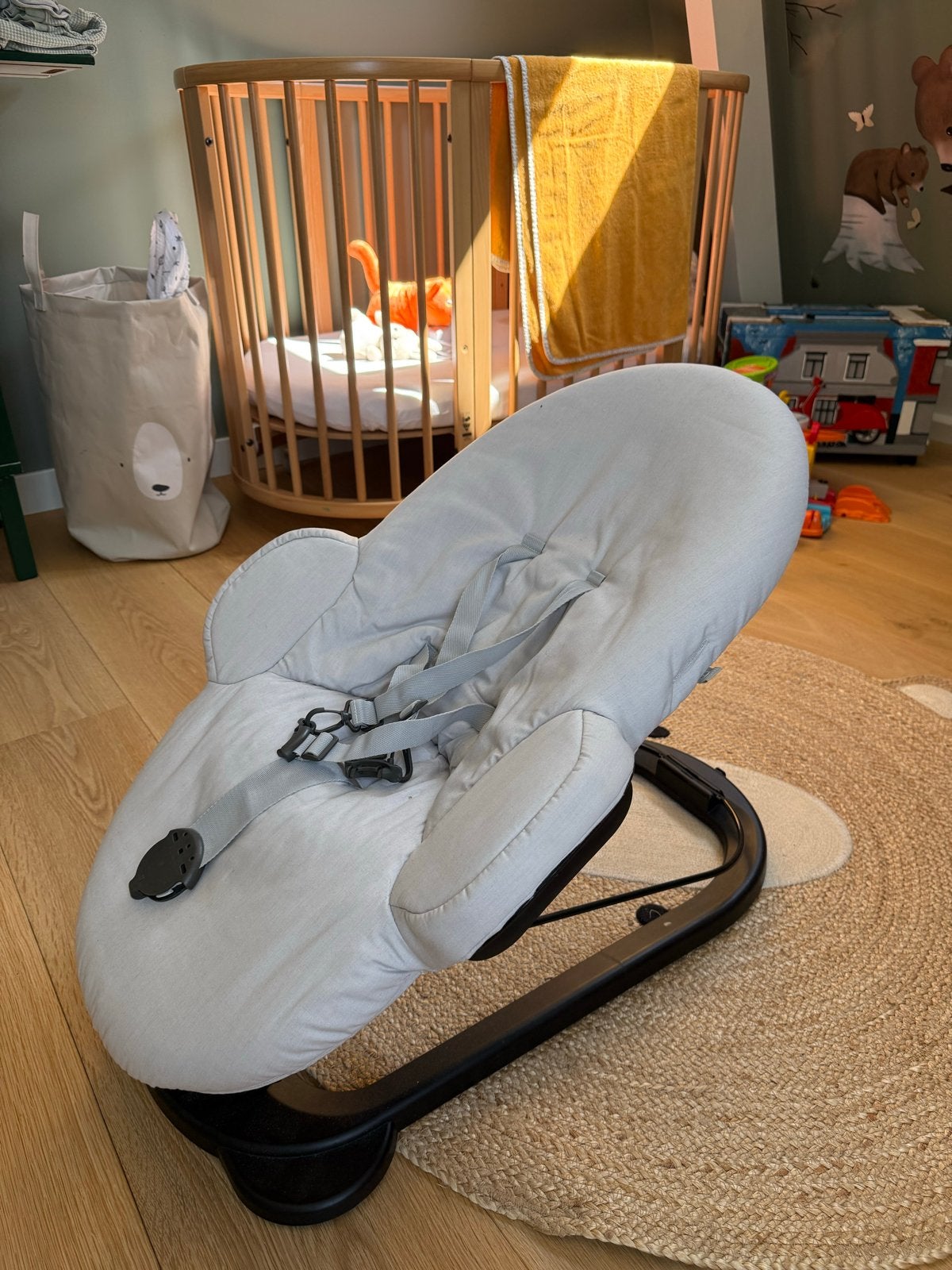 Stokke Bouncer - Comfortabele Wipstoel voor Baby's, Ophalen, Zo goed als nieuw, Overige typen