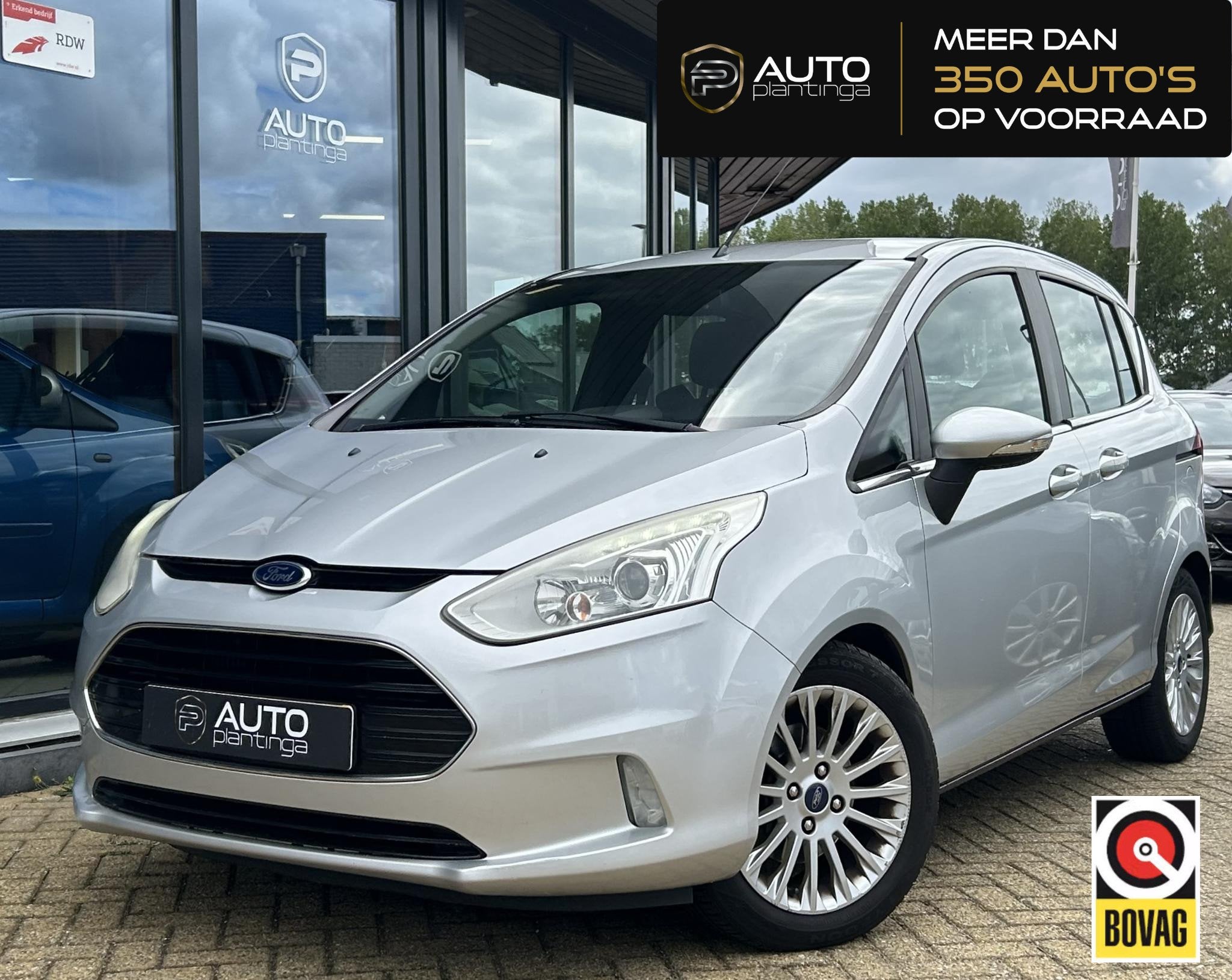 Ford B-Max 1.0 EcoBoost Titanium 101PK | 2e Eigenaar | NL AU, Voorwielaandrijving, Euro 5, Gebruikt, 750 kg