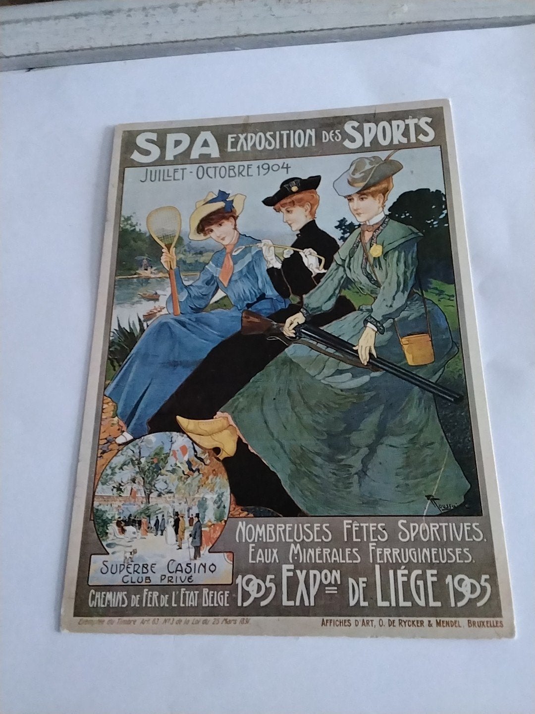 SPA. EXPOSITION DES SPORTS 1905, Ophalen of Verzenden, Voor 1920, Overige thema's