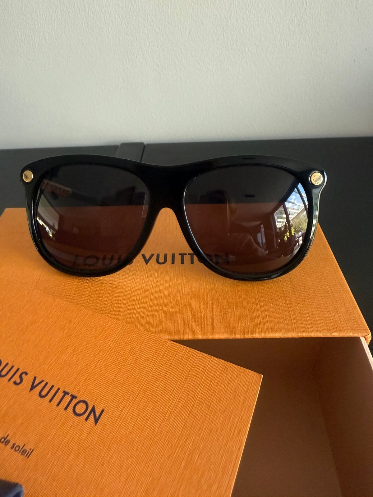 Louis Vuitton zonnebril origineel!, Overige merken, Zonnebril, Zwart, Ophalen of Verzenden