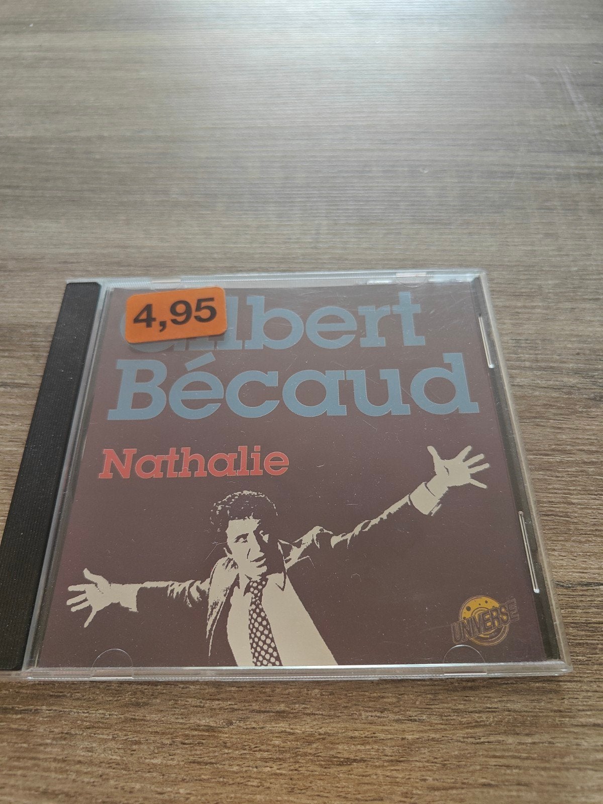Gilbert Bécaud - Nathalie CD (Franse Chansons), Ophalen of Verzenden, Zo goed als nieuw