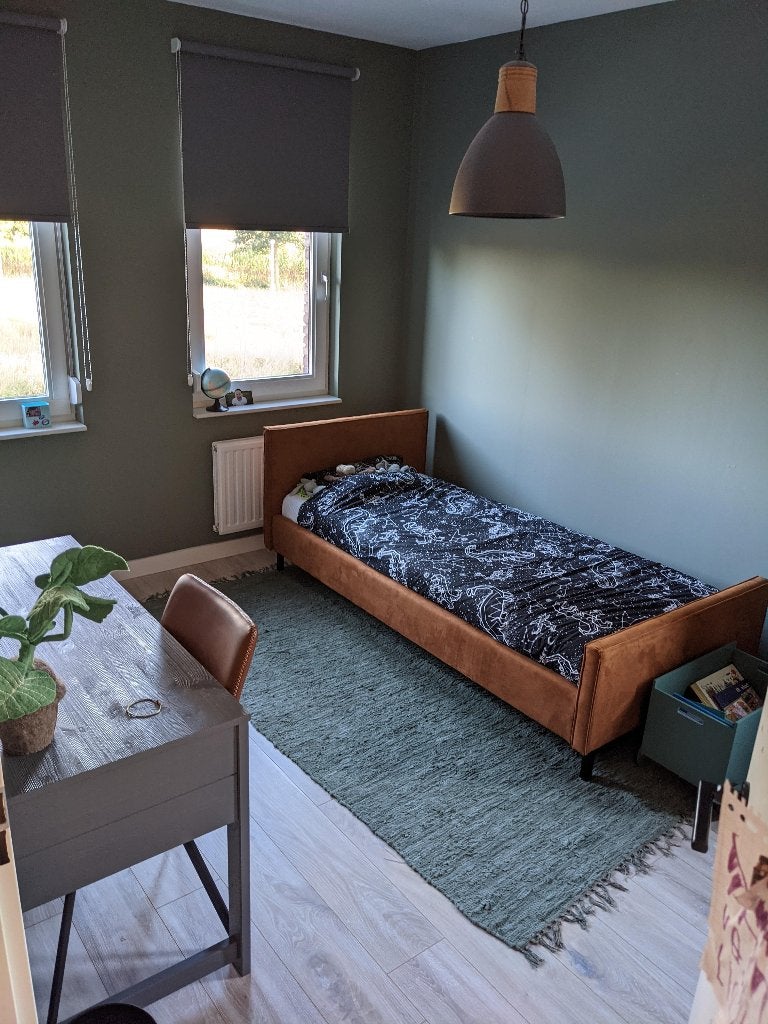 KidsDepot tienerbed Lenn, Ophalen, 85 tot 100 cm, Gebruikt, Lattenbodem
