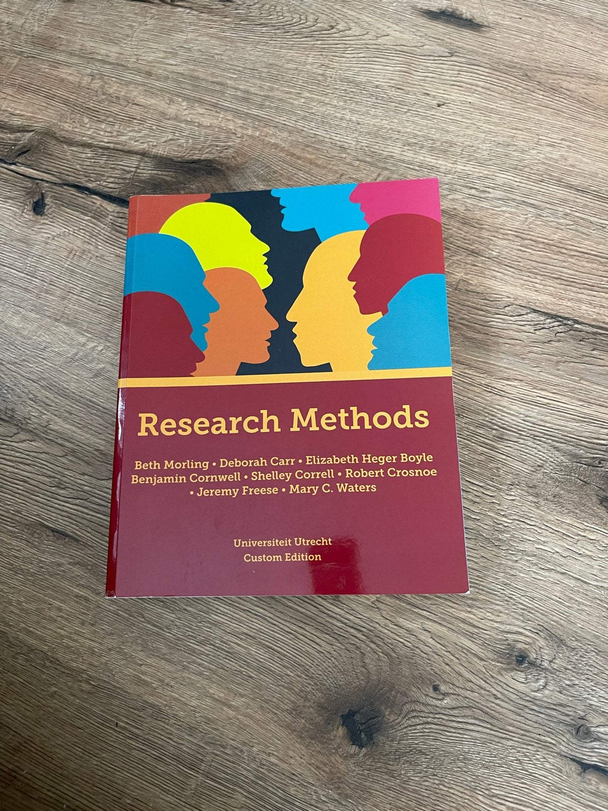 Research Methods - Universiteit Utrecht Custom Edition, Ophalen of Verzenden, Gamma, Zo goed als nieuw, WO