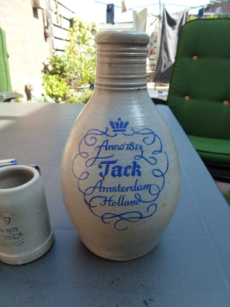 te  koop 1 kruik 12kleintjes Tack kruikjes, Antiek en Kunst, Ophalen of Verzenden