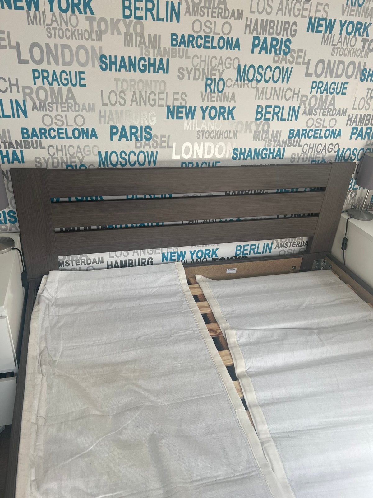 Leenbakker bed 140x200, Ophalen, Overige typen, Tweepersoons, Minder dan 160 cm