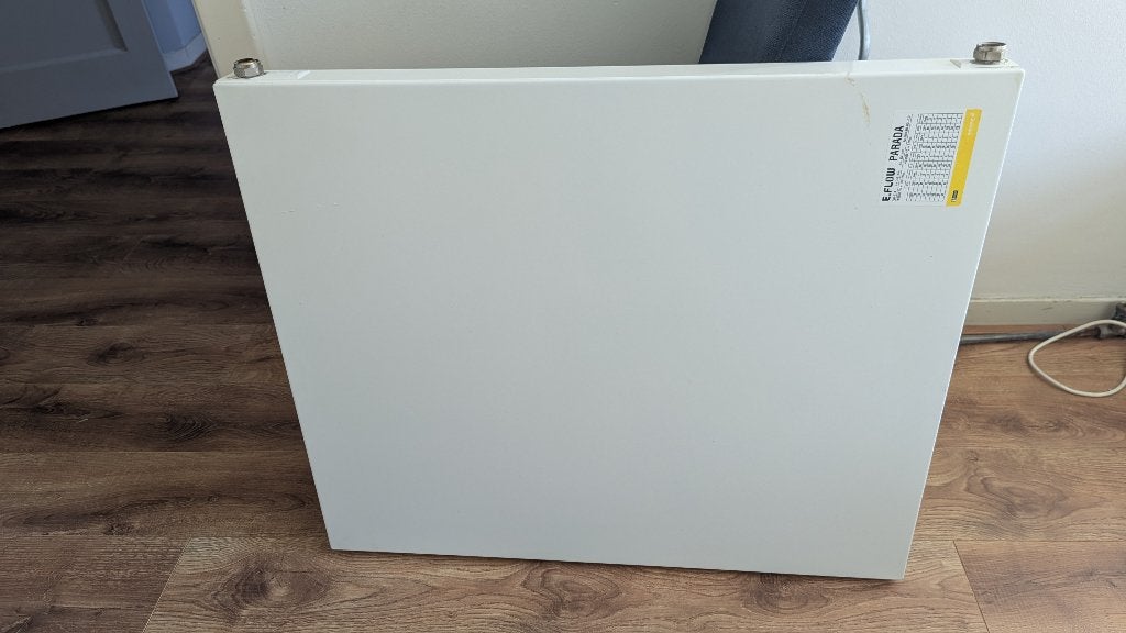 Radson E.Flow Parada 21S radiator - 90x75 cm - 1291W, Ophalen, Radiator, Zo goed als nieuw, 60 tot 150 cm