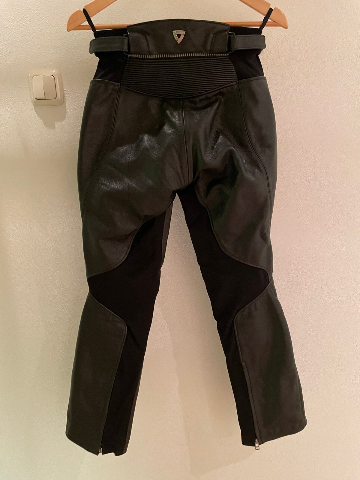 Dames motorbroek, Zwart, Ophalen of Verzenden, Zo goed als nieuw, Maat 34 (XS) of kleiner