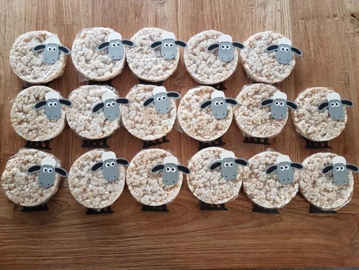 Shaun het schaap voor traktatie, versiering of (naam)slinger, Ophalen of Verzenden, Nieuw, Versiering, Verjaardag