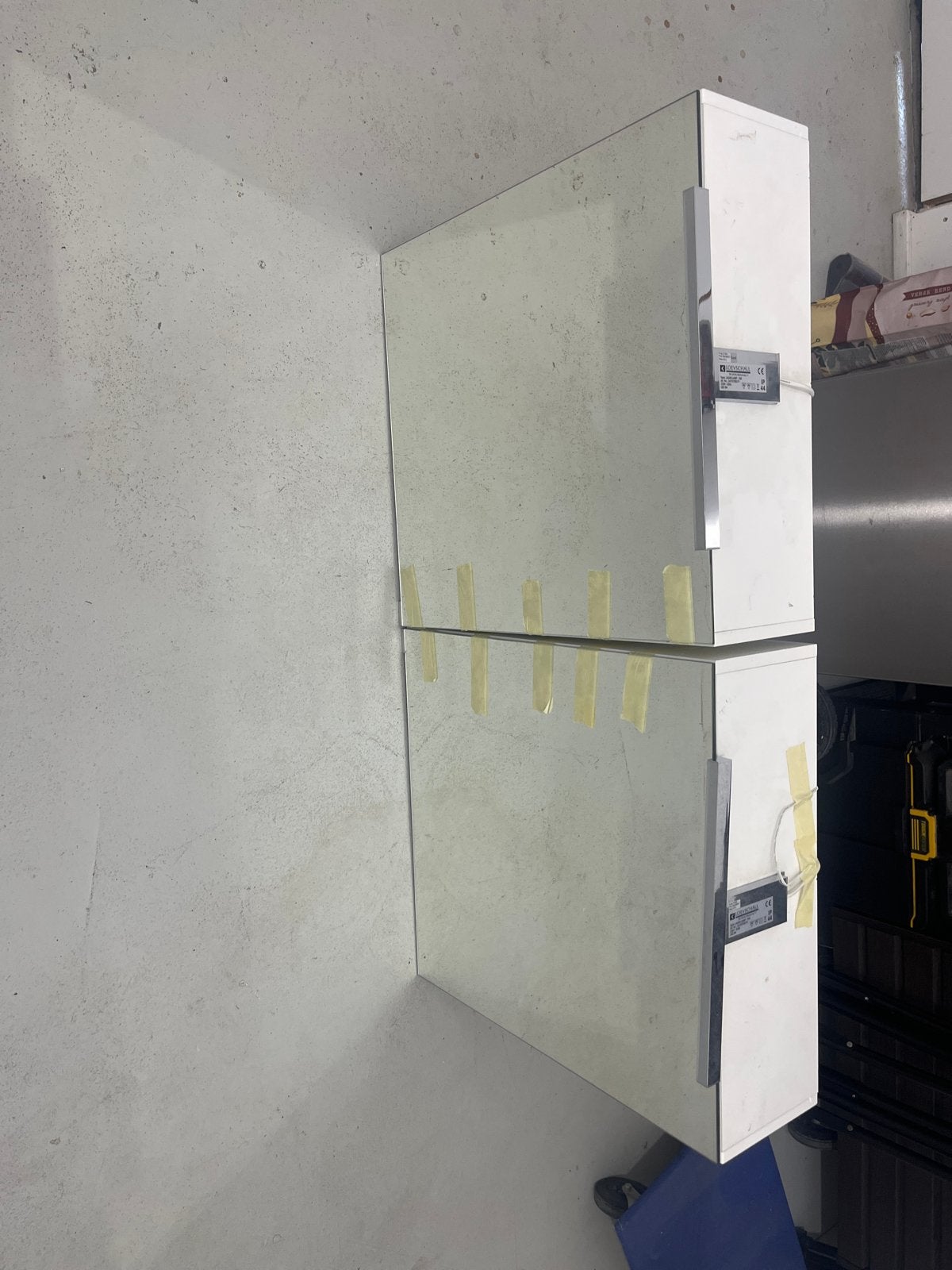 2x Spiegelkast 60x64x20 cm, Ophalen, 50 tot 100 cm, Minder dan 25 cm, Minder dan 100 cm