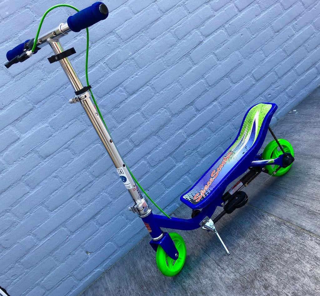 Space Scooter | Type Junior | X360 | klein 3-8 jaar | blauw, Ophalen of Verzenden, Gebruikt