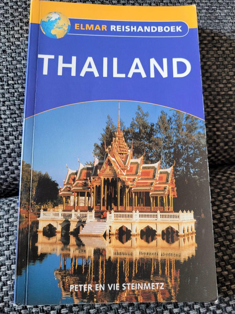 Thailand siam elmar reishandboek peter en vie steinmetz, Ophalen of Verzenden, Reisgids of -boek, Azië, Gelezen