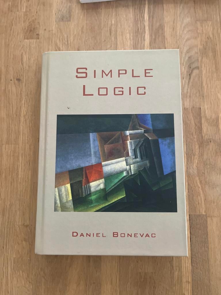 Simple Logic Baniel Bonevac, Ophalen of Verzenden, Beta, Zo goed als nieuw, HBO