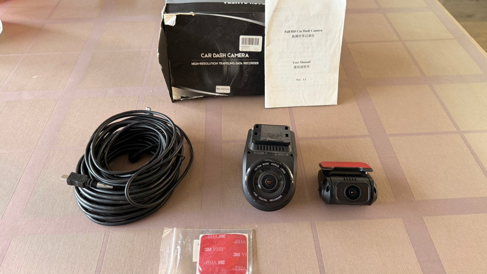 Dashcam, Ophalen of Verzenden, Gebruikt